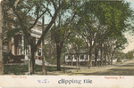 Main Street, Apponaug by The Rhode Island News Co., Providence, RI; Visual + Material Resources; and Fleet Library