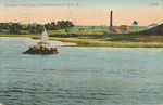 Sassafras Point Light, Narragansett Bay, RI by A.C. Bosselman & Co., NY; Visual + Material Resources; and Fleet Library