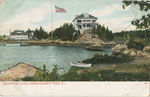Squantum Club, Narragansett Pier, RI by A. C. Bosselman & Co., NY: publishers; Visual + Material Resources; and Fleet Library