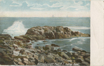 Narragansett Pier, RI, Indian Rock by Hugh C. Leighton Co., Portland, ME: publisher; Visual + Material Resources; and Fleet Library