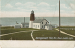 Narragansett Pier, RI, Point Judith Light by Hugh C. Leighton Co., Portland, ME: publisher; Visual + Material Resources; and Fleet Library