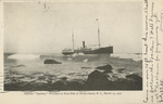 Steamer Spartan wrecked on East Side of Block Island, RI by Metropolitan News Co., Visual + Material Resources, and Fleet Library