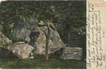 King's Philip's Chair, Mount Hope, RI by W.J. Fish, Bristol, RI: publisher; Visual + Material Resources; and Fleet Library