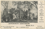 Hopeworth Sanitarium, Bristol, RI