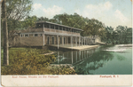 Boat House, Rhodes on the Pawtuxet, Pawtuxet, RI by Rhode Island News Company, Visual + Material Resources, and Fleet Library