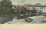 Pawtuxet Falls, near Providence, RI by H.J. Norberg Publisher, Visual + Material Resources, and Fleet Library