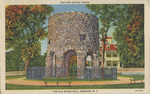 Ancient Viking Tower, Old Stone Mill, Newport by American Post Card Co., Visual + Material Resources, and Fleet Library