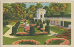 Venetian Gardens and Tea House, Berwind estate, Newport, RI by American Art Post Card Co., Boston; Trumbauer, Horace (American architect, 1868-1938); Visual + Material Resources; and Fleet Library
