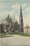 Channing Memorial Church, exterior of church, Newport, RI by Blanchard, Young & Co., Providence; Visual + Material Resources; and Fleet Library