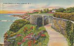 Along Famous Cliff Walk, Newport by H. G. Settle Co., Newport, RI; Visual + Material Resources; and Fleet Library