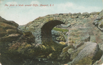The Arch on Cliff Walk, Newport by Metropolitan News Co., Boston, MA; Visual + Material Resources; and Fleet Library