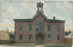 The Old Pawtucket High School, Pawtucket, RI by A.C. Bosselman & Co., NY; Visual + Material Resources; and Fleet Library