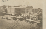 View of Providence, RI: Market Square, looking West