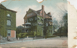 Unknown, ivy covered buildings, Providence, RI? by The Metropolitan News Company, Boston, MA.: publisher; Visual + Material Resources; and Fleet Library