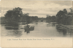Pawtuxet River from Rhodes Boat House, near Providence, RI