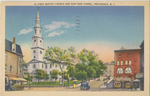 First Baptist Church and East Side Tunnel, Providence, RI by Berger Bros., Providence, RI: publisher; Visual + Material Resources; and Fleet Library