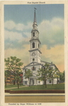First Baptist Church, Founded by Roger Williams in 1638 by First Baptist Church, Founded by Roger Williams in 1638; Visual + Material Resources; and Fleet Library