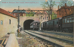 Benefit Street Entrance, New Tunnel, Providence, RI by A.C. Bosselman and Co., Providence, RI; Visual + Material Resources; and Fleet Library