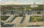 Union Station and State House by Walter R. White, Providence, RI publisher; Visual + Material Resources; and Fleet Library