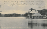 Boat House and Lake, Roger Williams Park, Providence, RI by The Rotograph Co., New York: publisher; Visual + Material Resources; and Fleet Library