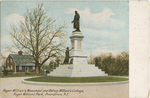Roger Williams Monument and Betsy Williams Cottage at Roger Williams Park, Providence, RI by A.C. Bosselman & Co., New York: publisher; Visual + Material Resources; and Fleet Library