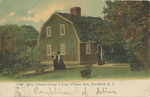 Betsy Williams Cottage at Roger Williams Park, Providence, RI by The Rotograph Co., New York: Publisher; Visual + Material Resources; and Fleet Library