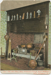 Old Fire Place, Betsy Williams Cottage, Roger Williams Park, Providence, RI by Souvenir Post Card Co. New York: publisher, Visual + Material Resources, and Fleet Library