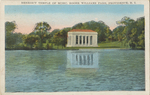 Benedict Temple of Muisc, Roger Williams Park, Providence, RI by Berger Brothers, Providence, RI: publishers; Visual + Material Resources; and Fleet Library