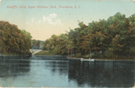Cunliff's Pond, Roger Williams Park, Providence, RI by A.C. Bosselman's & Co., New York: publisher; Visual + Material Resources; and Fleet Library