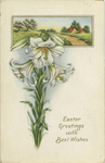 Easter Greetings with Best Wishes by Whitney Valentine Company