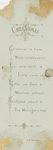 Untitled (A happy Christmas.) (verso) by William Makepeace Thackeray
