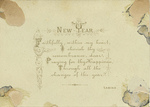 Untitled (New Year) (verso) by Sabina