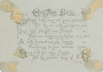 Untitled (Christmas warmth enfold thee) (verso) by L. E. Bingham