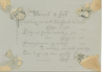 Untitled (A merry Christmas) (verso) by H. W. Stiffman