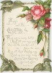 Merry may thy Christmas be. by Edward Capern