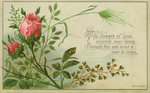 The flowers of Love encircle your home, Through this and many a year to come. by Raphael Tuck & Sons