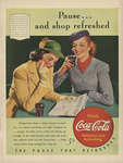Pause... and shop refreshed | Coca-Cola ad by Visual + Material Resources and Fleet Library