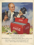 Your host of the airwaves | Coca-Cola ad by Visual + Material Resources and Fleet Library