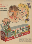 Open you mouth-and close your eyes | Kellogg's Variety Pack by Visual + Material Resources and Fleet Library