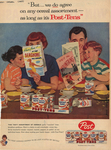 But... we do agree on any cereal assortment-as long as it's Post-Tens | Post-Tens by Richard Sargent, Visual + Material Resources, and Fleet Library
