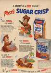 A honey of a new cereal! | Post Sugar Crisp
