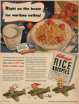 Right on the beam for wartime eating! | Kellogg's Rice Krispies by Visual + Material Resources and Fleet Library