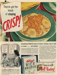 They've got the knack of staying CRISP! | Kellogg's Rice Krispies by Visual + Material Resources and Fleet Library