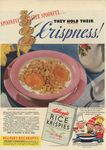 They hold their crispiness! | Kellogg's Rice Krispies by Visual + Material Resources and Fleet Library