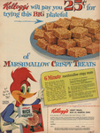 Kellogg's will pay you 25¢ for trying this big plateful | Kellogg's Rice Krispies by Visual + Material Resources and Fleet Library