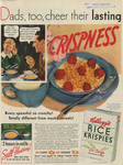 Dads, too, cheer their lasting crispiness | Kellogg's Rice Krispies
