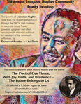 31st Annual Langston Hughes Poetry Reading 2026 by President's Office, Langston Hughes Community Poetry Reading Committee, Center for Community Partnerships, Emmanuel Escobar, and Ikea M. Johnson Ph.D.
