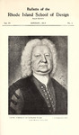 Bulletin of the Rhode Island School of Design, Vol. 6, No. 1 by L. Earle Rowe, RISD Museum, and RISD Archives