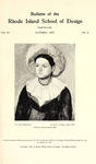 Bulletin of the Rhode Island School of Design, Vol. 11, No. 4 by L. Earle Rowe, RISD Museum, and RISD Archives