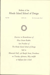 Bulletin of the Rhode Island School of Design, Vol. 19, No. 3 part 2 by L. Earle Rowe, RISD Museum, and RISD Archives